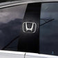 2x Pegatinas para cristales de coche con logotipo