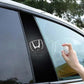 2x Pegatinas para cristales de coche con logotipo