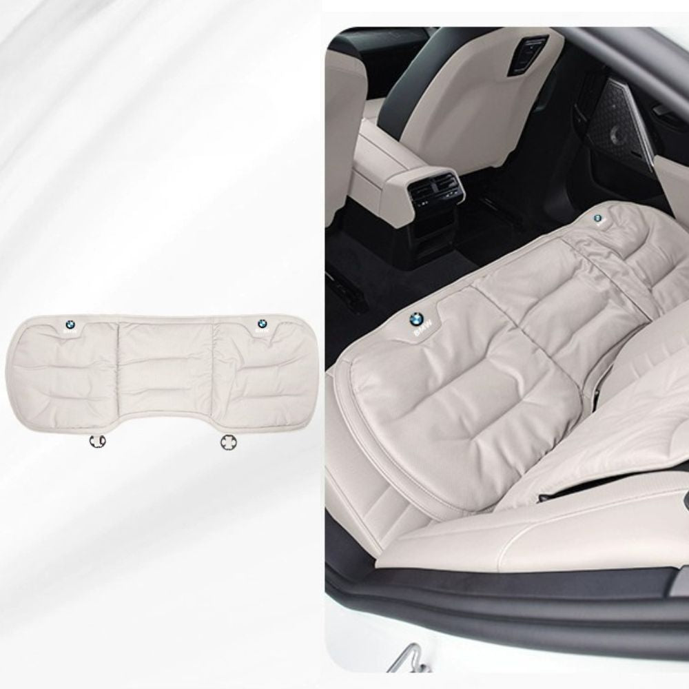 Personalized cushion for the back seat
