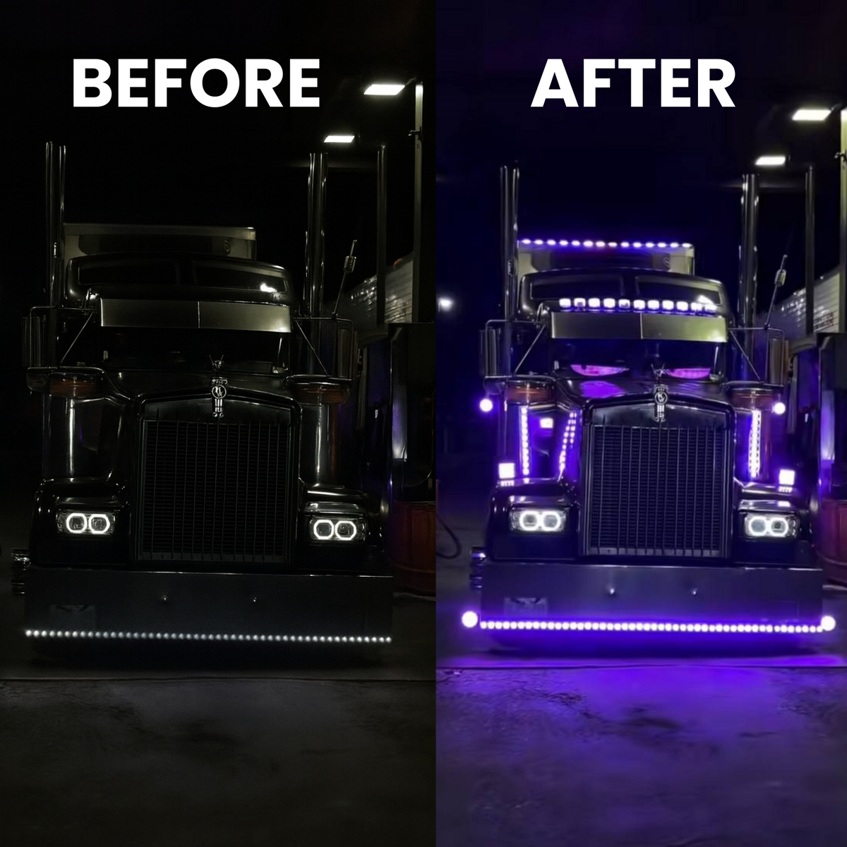 LED-Auto-Augen - 2er Pack
